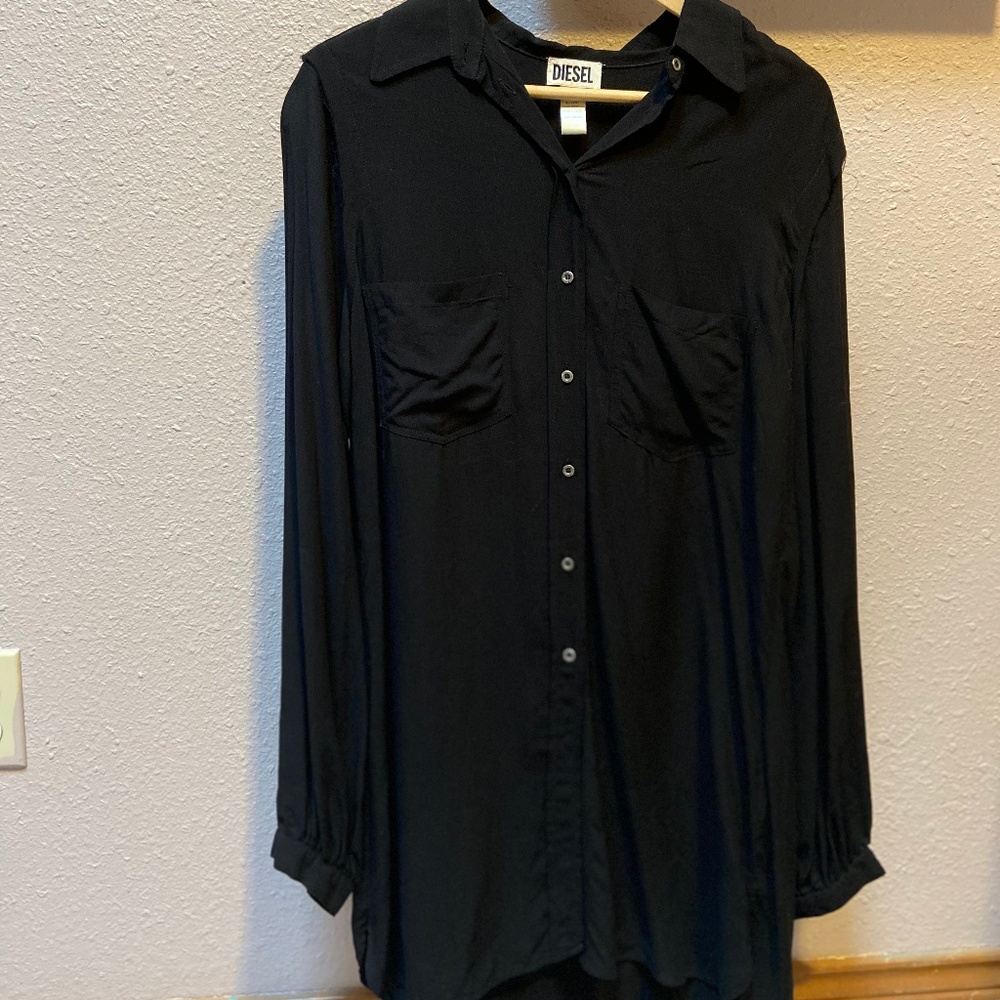 Diesel button down blouse / dress